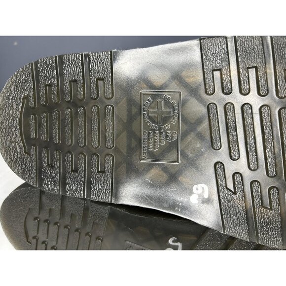 Dr. Martens Clogs Shoes Mens 9 Isham Genix Multicolor Heat Map Slingback Mule - Picture 11 of 12